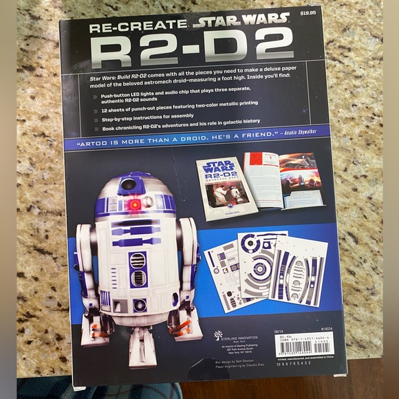 New Star Wars Build R2-D2 Model Kit - Picture 2 of 4